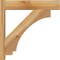Ekena Millwork Imperial Block Rough Sawn Outlooker, Western Red Cedar, 6"W x 26"D x 26"H OUT06X26X26IMP05RWR - alternate 2